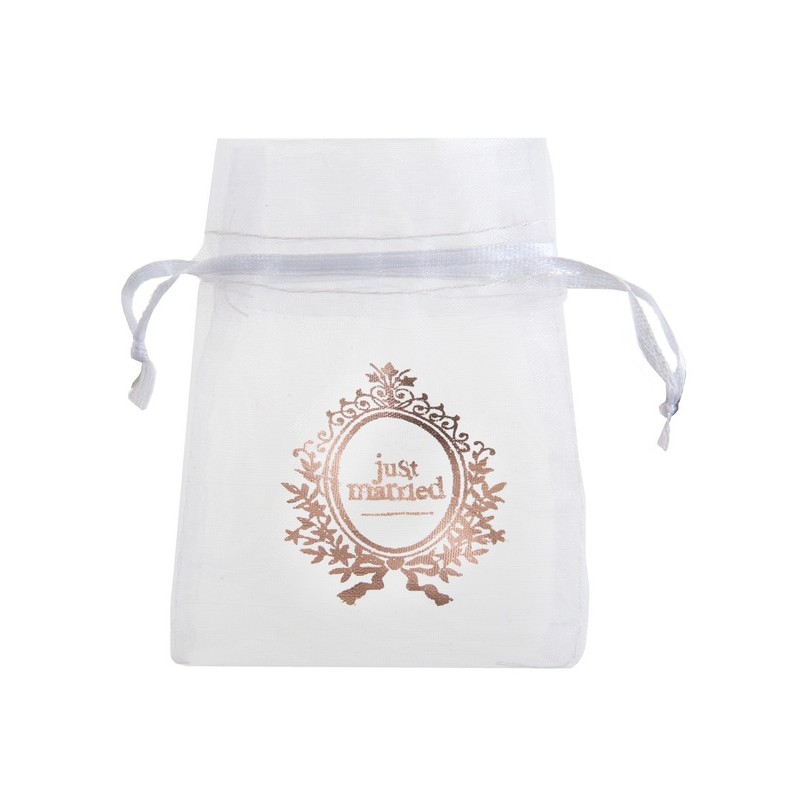 10 Sachets Just Married Rose Gold