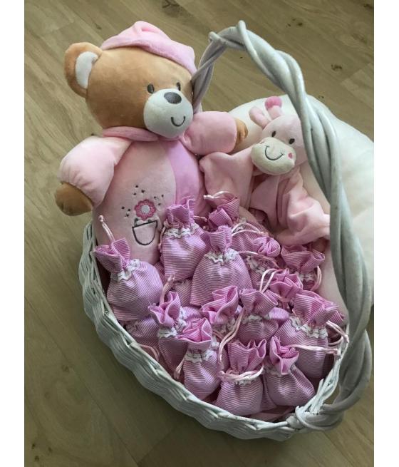 panier naissance fille