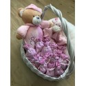 panier naissance fille