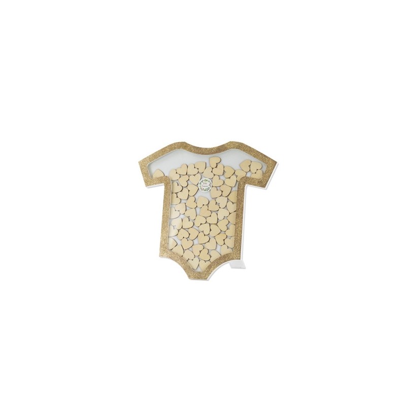 Livre d'or cadre body blanc