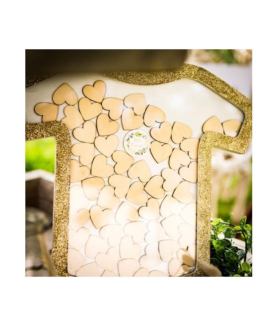 Livre d'or cadre body blanc