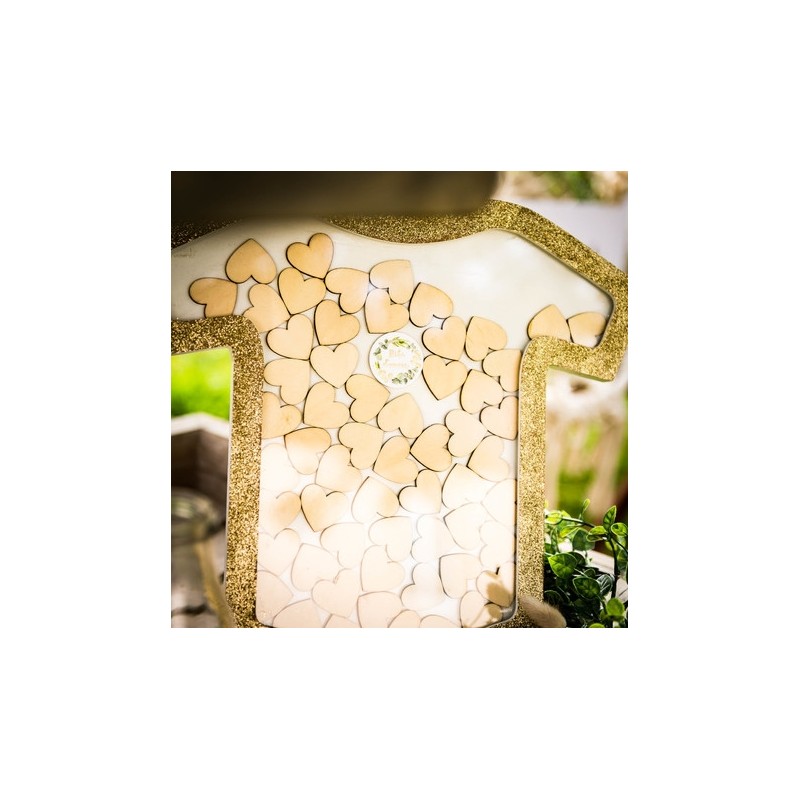 Livre d'or cadre body blanc