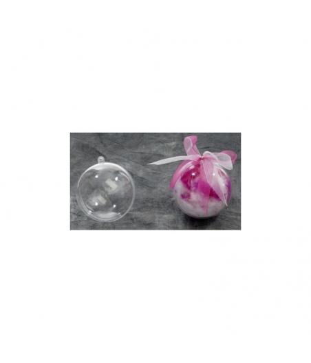 Boule transparente 10 cm