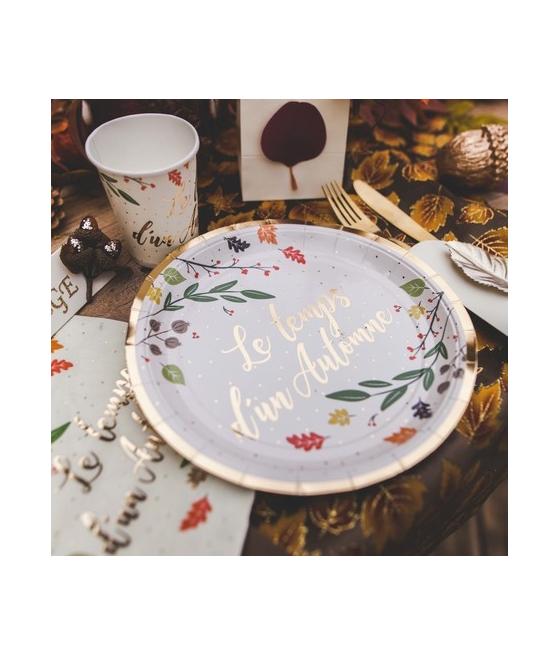 8 Assiettes le temps d'Automne