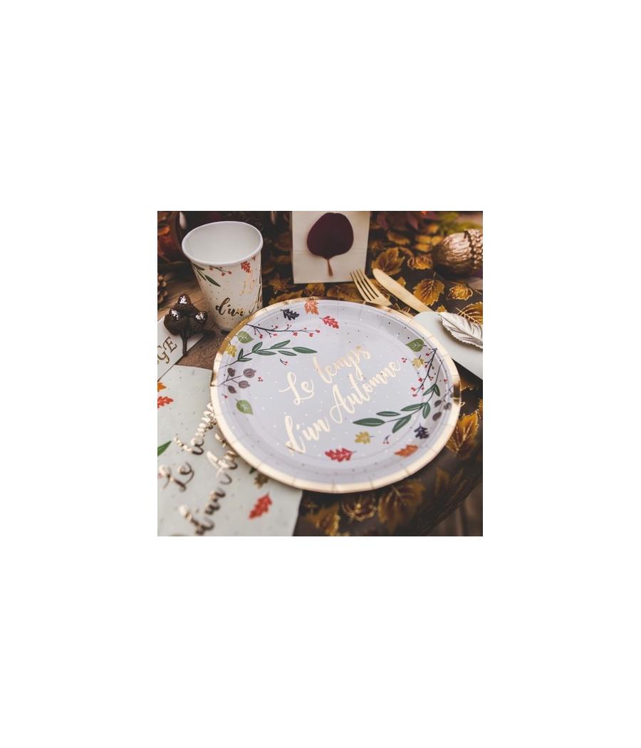 8 Assiettes le temps d'Automne