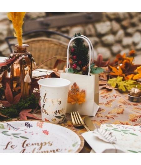 8 jolies gobelets - Le temps d'un Automne