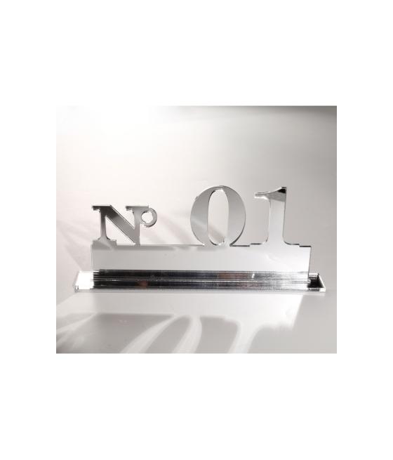 Numéro de table 1 à 10 Argent