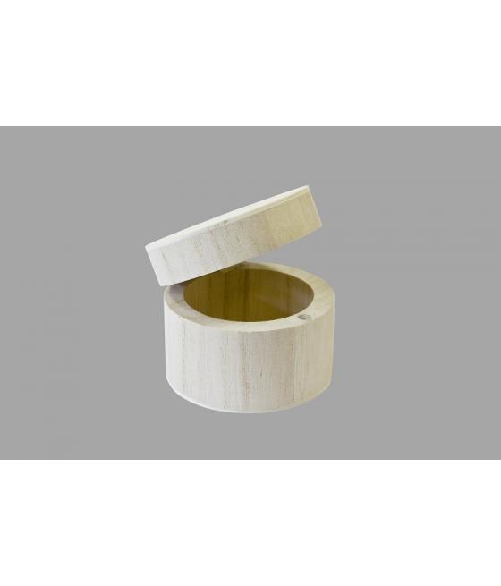  Boites en bois rondes 