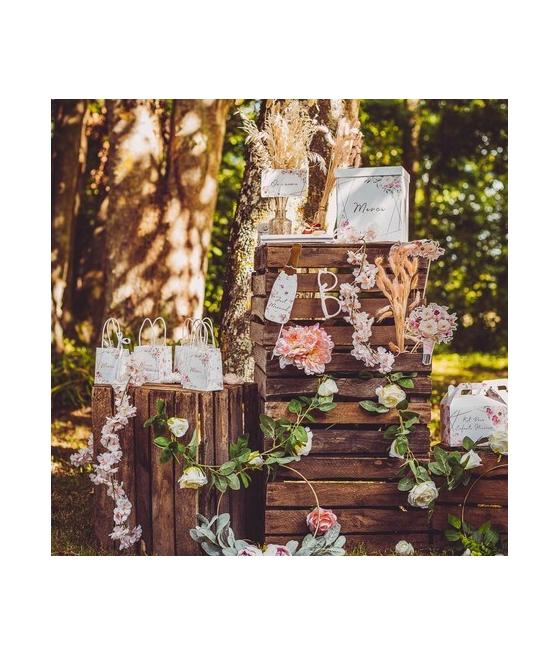 etiquettes aquarelle merci