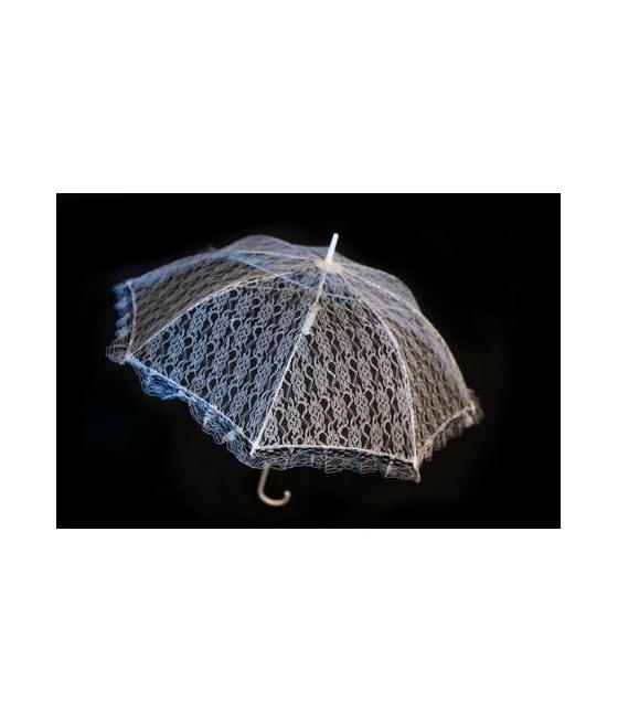 Ombrelle dentelle blanche