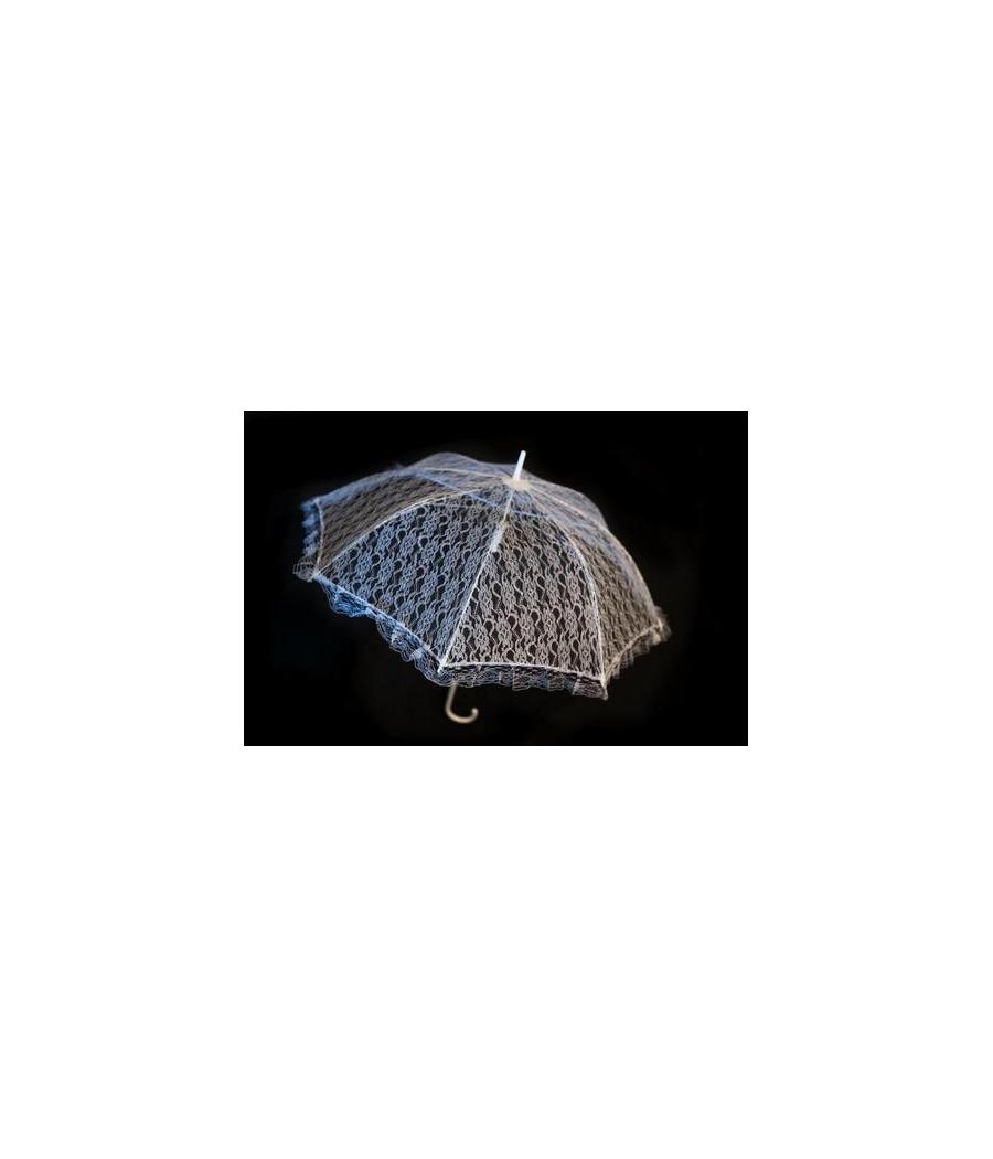 Ombrelle dentelle blanche