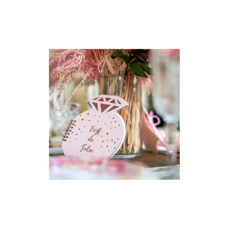 Carnet diamant evjf