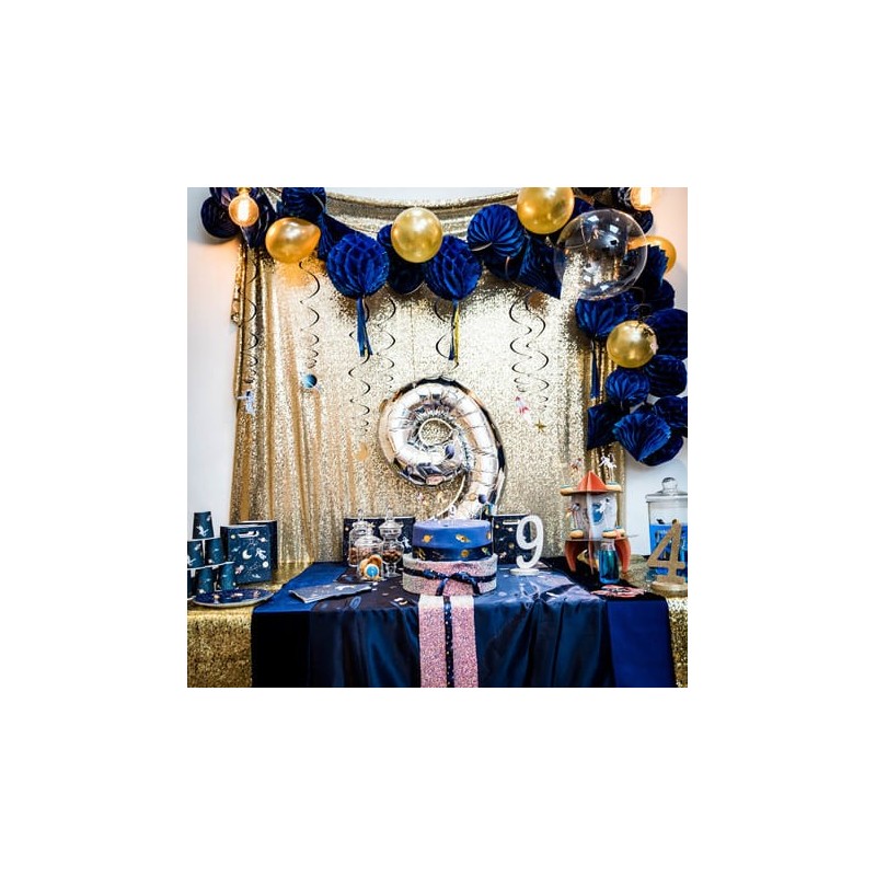 chemin de table iridescent