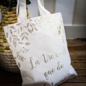 tote bag la vie c'est que de l'amour