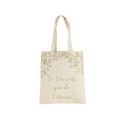 tote bag la vie c'est que de l'amour