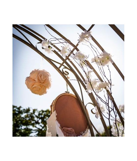 boule FLEURS Mariage