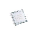 Livre d’organisation de mon mariage Eucalyptus paptex or