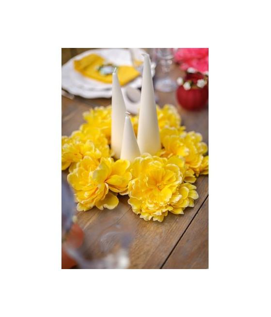 couronne de 6 pivoines