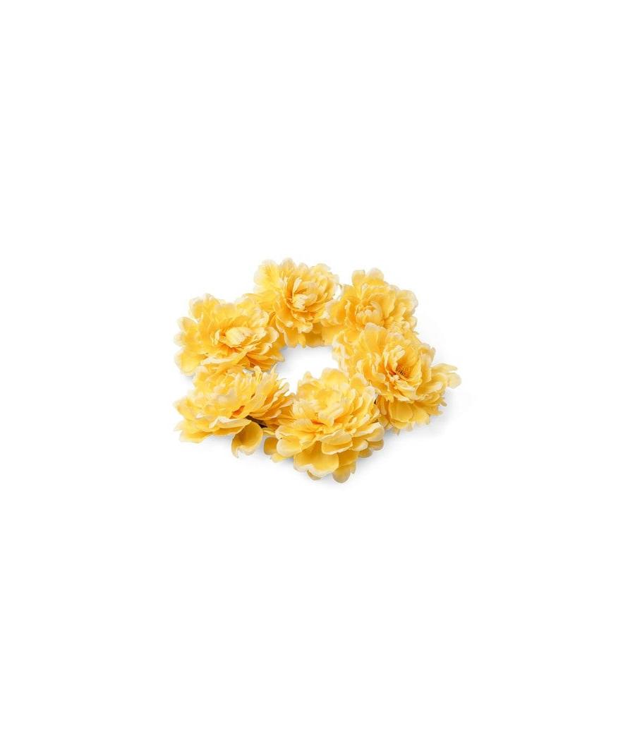 couronne de 6 pivoines