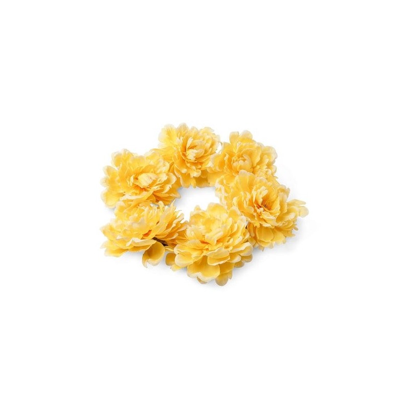 couronne de 6 pivoines