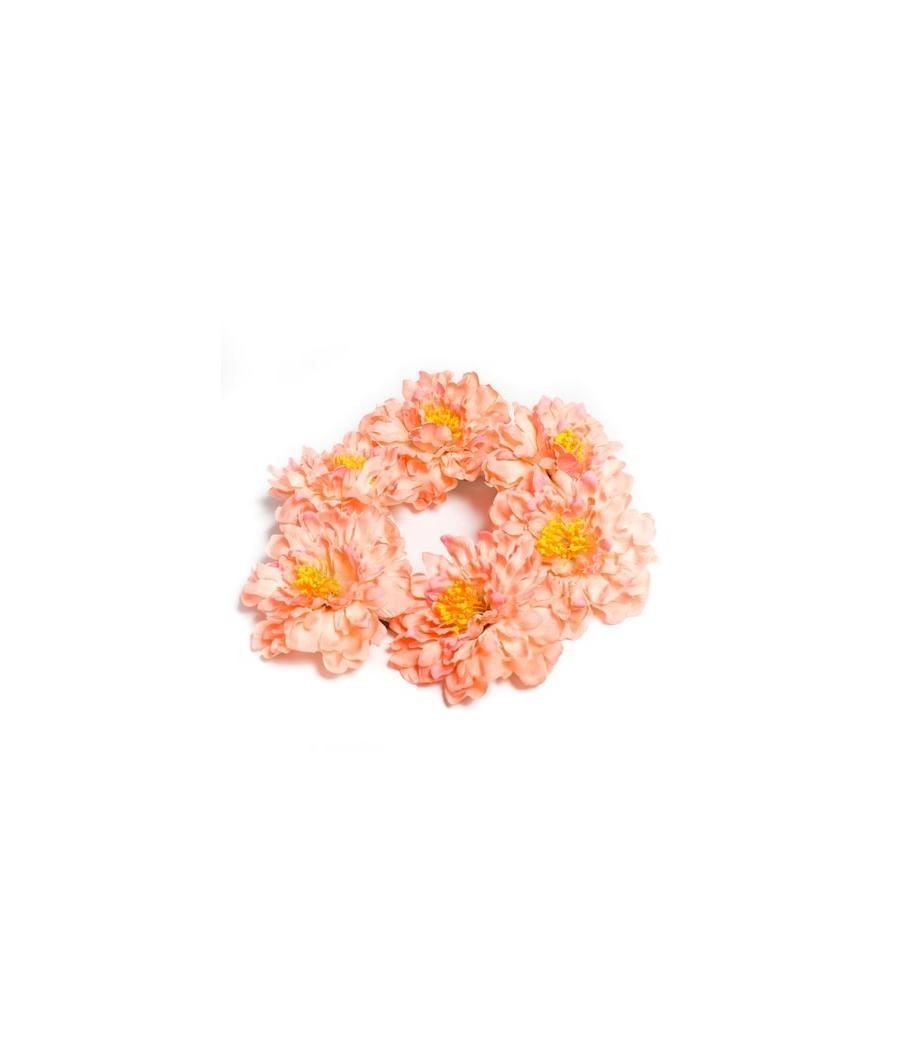 couronne de 6 pivoines