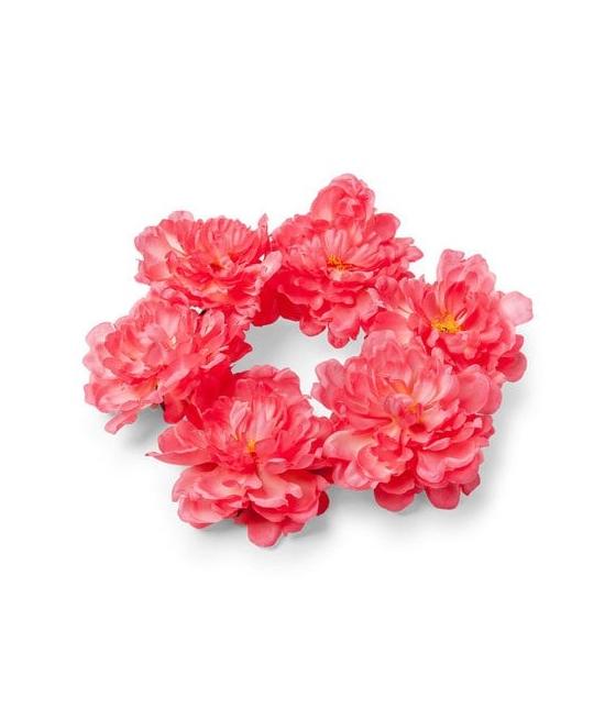 couronne de 6 pivoines