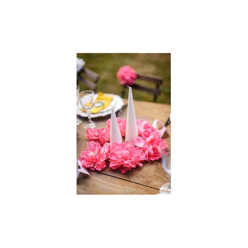 couronne de 6 pivoines