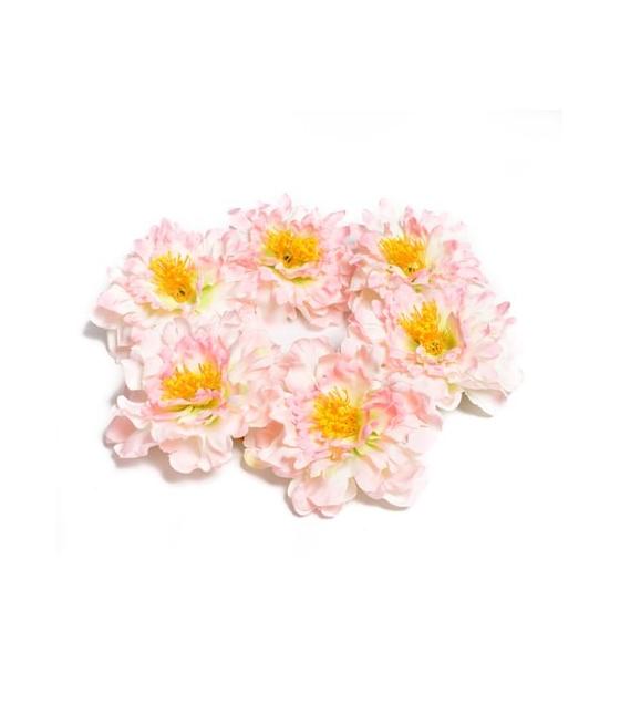 couronne de 6 pivoines