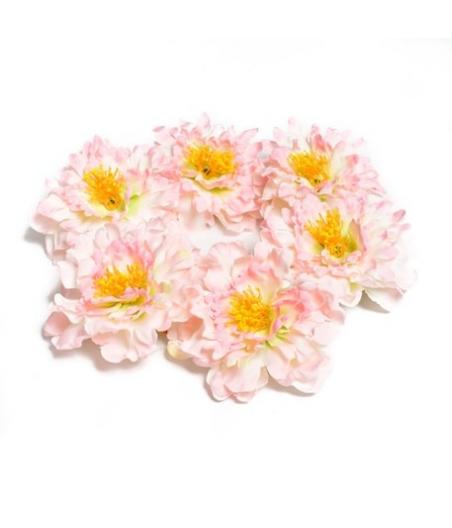 couronne de 6 pivoines