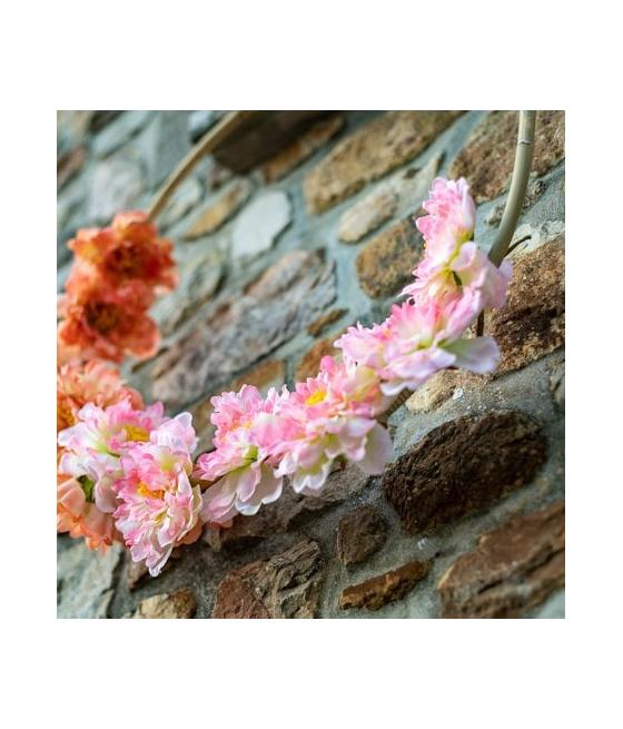 couronne de 6 pivoines