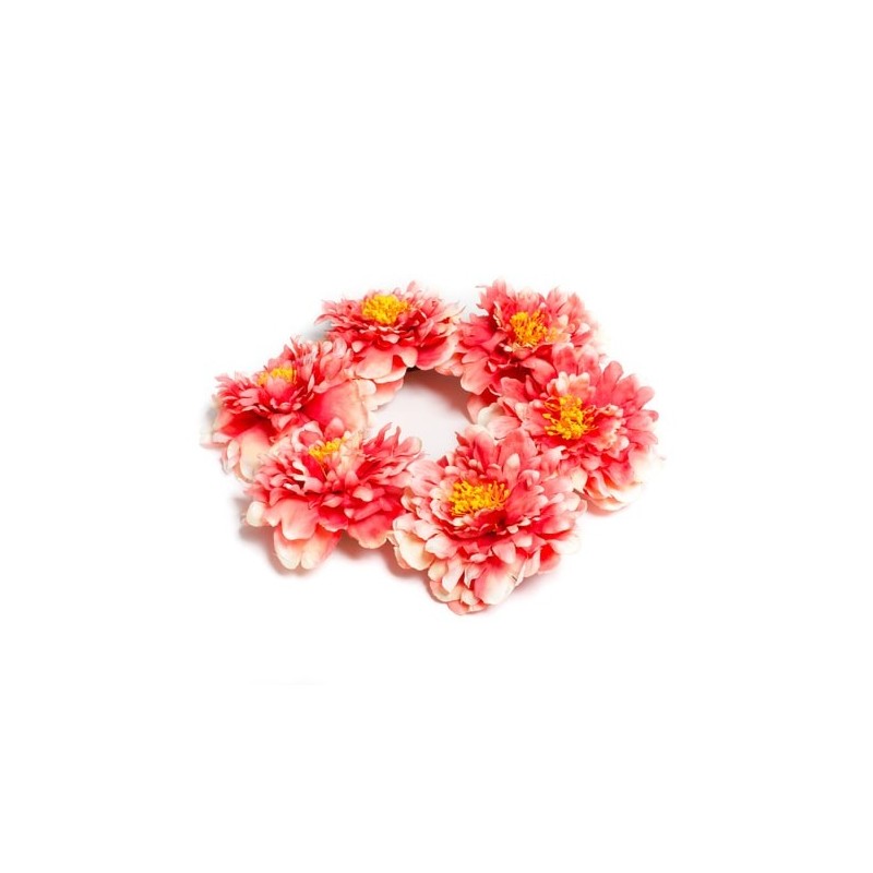 couronne de 6 pivoines