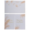 2 cartes avec enveloppes Marraine / Parrain Pampa