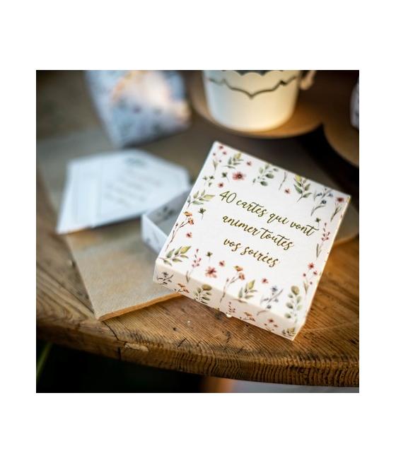 Jeu de 40 cartes questions