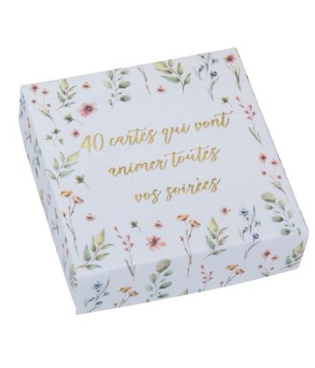 Jeu de 40 cartes questions