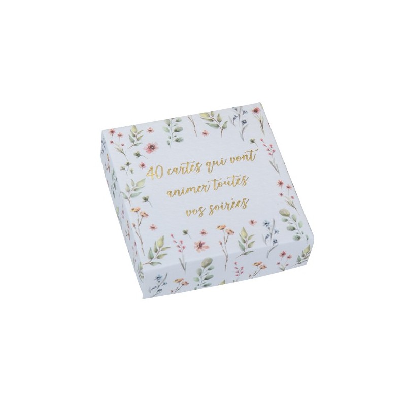 Jeu de 40 cartes questions