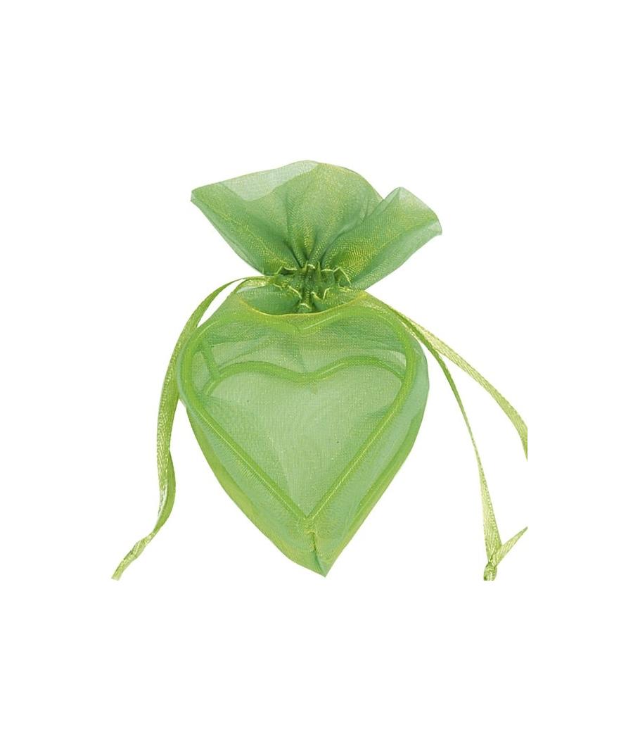 Sachet coeur armuré Vert
