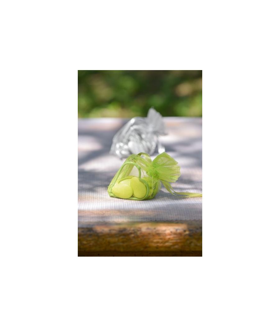 Sachet coeur armuré Vert