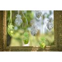 Sachet coeur armuré Vert