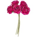 Bouquet de 5 roses pailletées