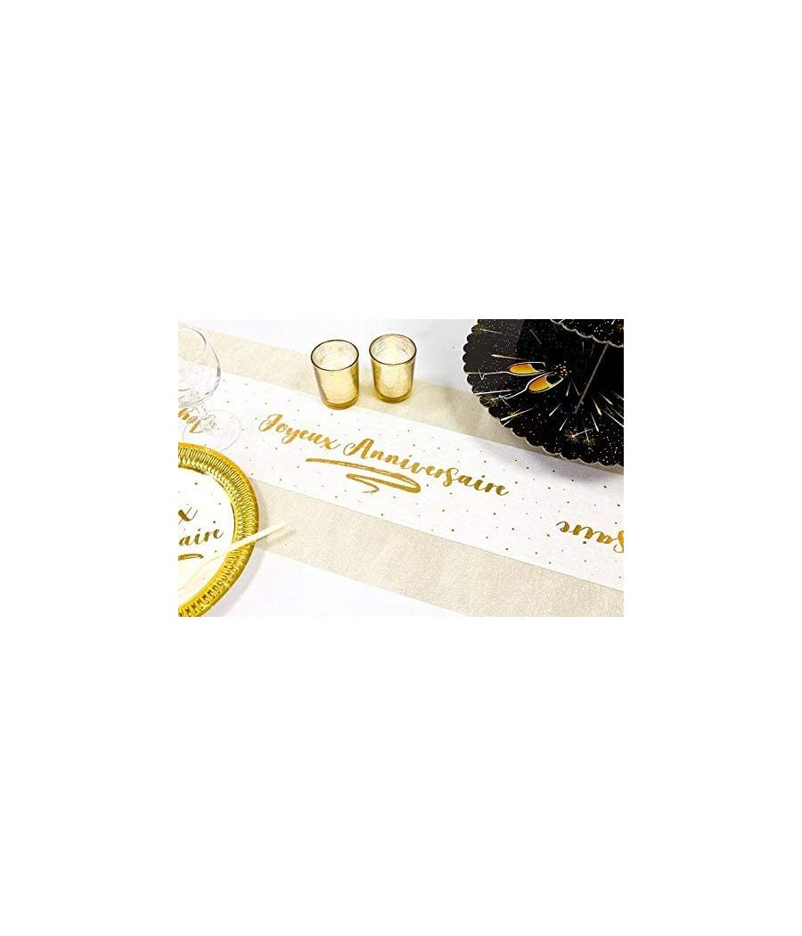 Chemin de Table Joyeux Anniversaire