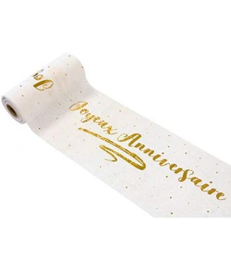 Chemin de Table Joyeux Anniversaire