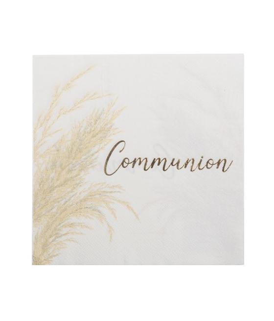 serviettes communion pampa
