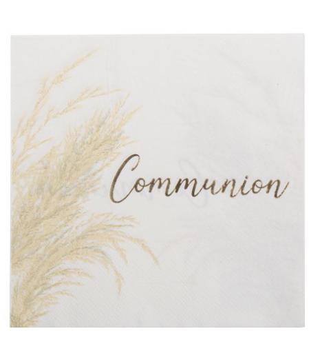 serviettes communion pampa