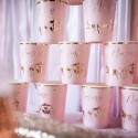 gobelets princesse rose