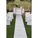 Tapis mariage