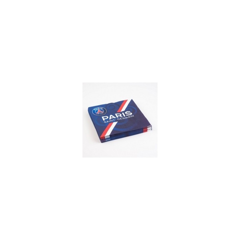 SERVIETTE Anniversaire football PSG