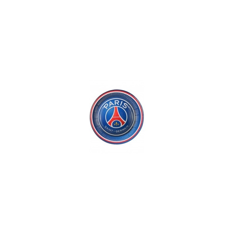ASSIETTE Anniversaire football PSG