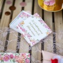 Jeu QUESTIONNAIRE EVJF Carton Fleuri