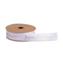 RUBAN SATIN BLANC