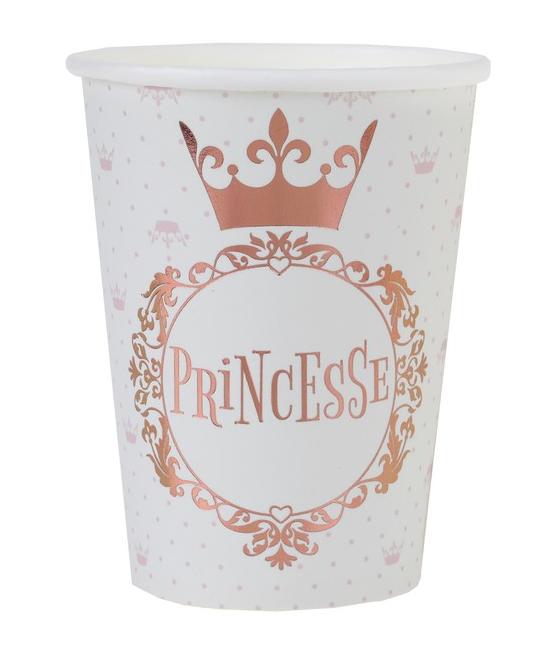 10 gobelets Princesse métal